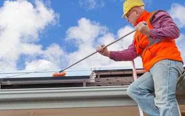 Pont Rhyd Y Cyff soft wash roof cleaning