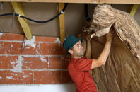 Pont Rhyd Y Cyff tapered roof insulation